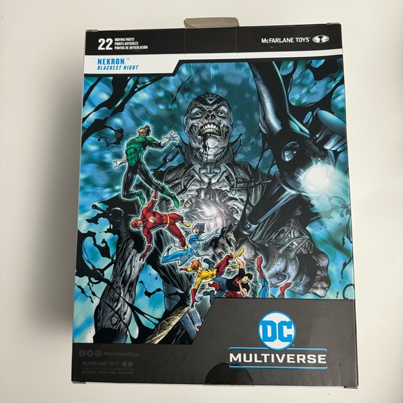 McFarlane Toys DC Multiverse Blackest Night 12” Nekron Action Figure - Picture 2 of 5